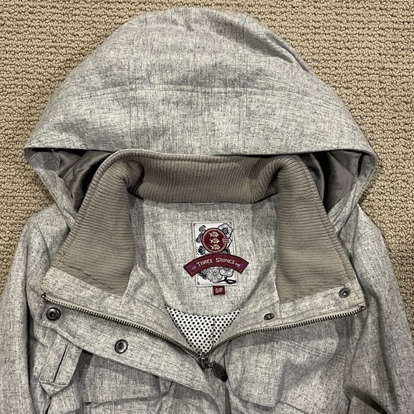 Three Stones Jacket Tan Small - Picture 3 of 4